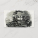 Search for trains business cards Steam train