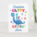 Search for grandson 1st birthday cards Blue