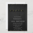 Search for black affair invitations Simple