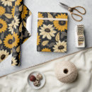 Search for sunflower wrapping paper Yellow