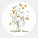 Search for yellow poppy stickers Flower