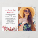 Search for winter floral bridal shower invitations Marsala