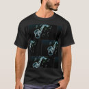 Search for blue abstract pattern tshirts Black