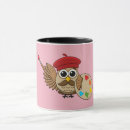 Search for cute cartoon owl mugs Bird