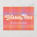 Search for retro gingham horizontal postcards Simple
