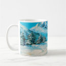 Search for mountain painting mugs Oil