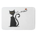 Search for black cat bath mats Animal