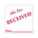 Search for accounting rubber stamps Date
