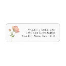 Search for pastel peach return address labels Simple