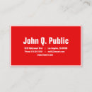 Search for passionate business cards Modern