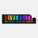 Search for diversity bumper stickers Rainbow