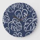 Search for hand painted clocks Leaf
