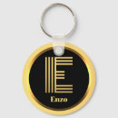 Search for letter e key rings Monogrammed