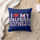 Search for happy valentines day throw cushions White