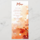 Search for watercolor menus Autumn