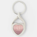 Search for heart letter key rings Gold