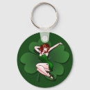 Search for four leaf clover key rings Patricks