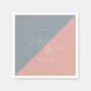 Search for gender reveal napkins Baby