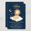 Search for prince baby shower invitations Safari