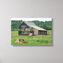 Search for old barn canvas prints Truck