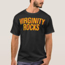 Search for virginity is cool tshirts Music