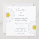 Search for daisy square wedding invitations Floral