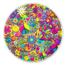 Search for hippie knobs and pulls Psychedelic