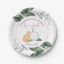 Search for woodland baby shower plates Fox