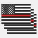 Search for fighter wrapping paper Thin red line