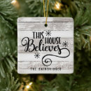 Search for believe christmas tree decorations Rustic