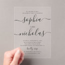 Search for acrylic party invitations Simple