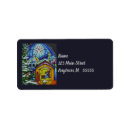Search for the star of bethlehem return address labels Merry christmas
