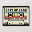 Search for 1986 postcards Birthday