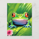 Search for frog vertical postcards Colourful