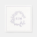 Search for lilac wedding napkins Classic