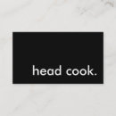 Search for head business cards Bakery
