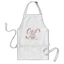 Search for monogram m aprons Elegant