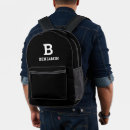 Search for name backpacks Initial
