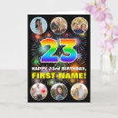 Search for 23rd birthday cards Twenty third birthday
