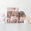 Search for pink teddy bear wrapping paper Bow