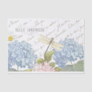 Search for blue hydrangea tissue paper Vintage