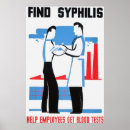 Search for vintage health posters Syphilis