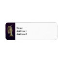 Search for brass return address labels Band