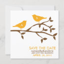 Search for love birds save the dates Rustic