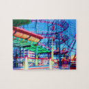 Search for amusement park rides puzzles Vintage