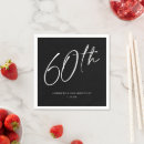 Search for 60th birthday napkins Adult
