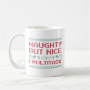 Search for naughty but nice mugs Funny