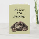 Search for 91st birthday cards Dog