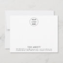 Search for business logo note cards Modern