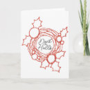 Search for deck the halls christmas cards Red